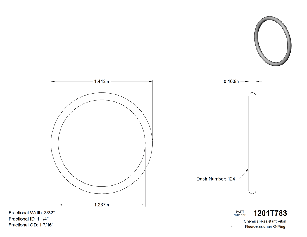 Technical drawing - 1201T783